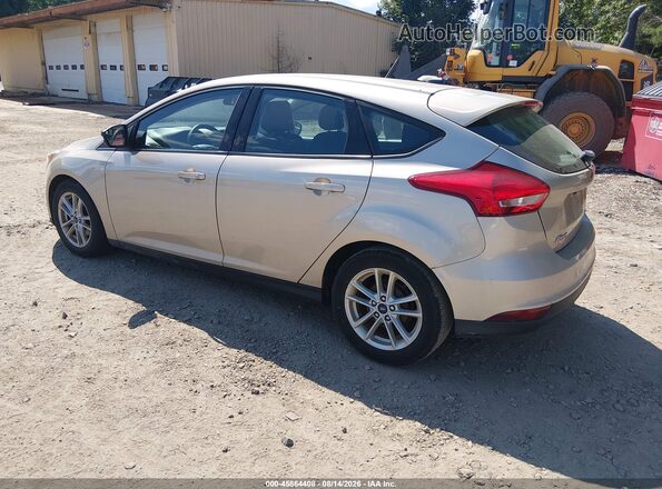 1FADP3K21JL225806 2018 FORD FOCUS Beige Trasero izquierdo