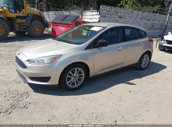 1FADP3K21JL225806 2018 FORD FOCUS Beige Vista tres cuartos delantera izquierda