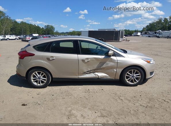 1FADP3K21JL225806 2018 FORD FOCUS Beige Vista interior trasera