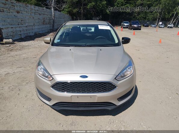 1FADP3K21JL225806 2018 FORD FOCUS Beige Vista del cuadro de instrumentos