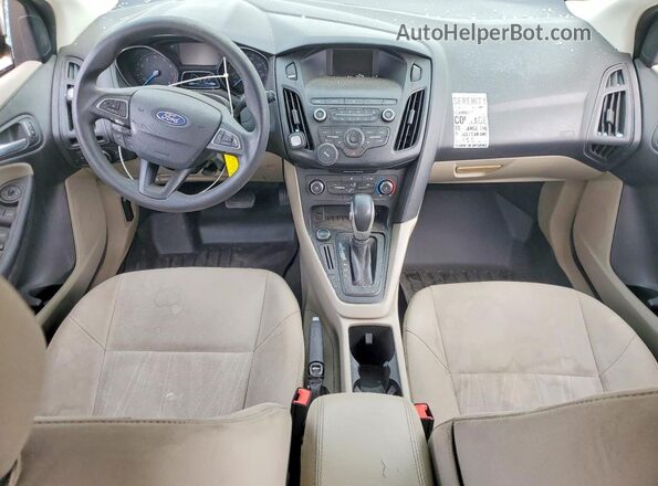 1FADP3K21JL229600 2018 FORD FOCUS White Առջևի վահանակի տեսք
