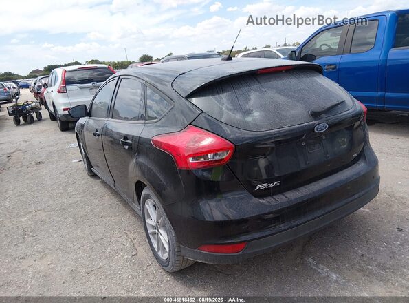 1FADP3K21JL282488 2018 FORD FOCUS Black Задня ліва чверть