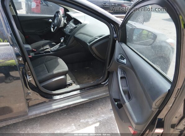 1FADP3K21JL282488 2018 FORD FOCUS Black Вид салону спереду