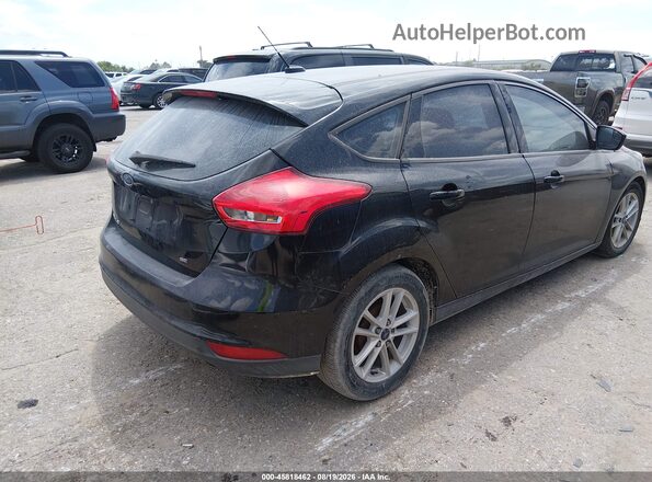 1FADP3K21JL282488 2018 FORD FOCUS Black Задня права чверть