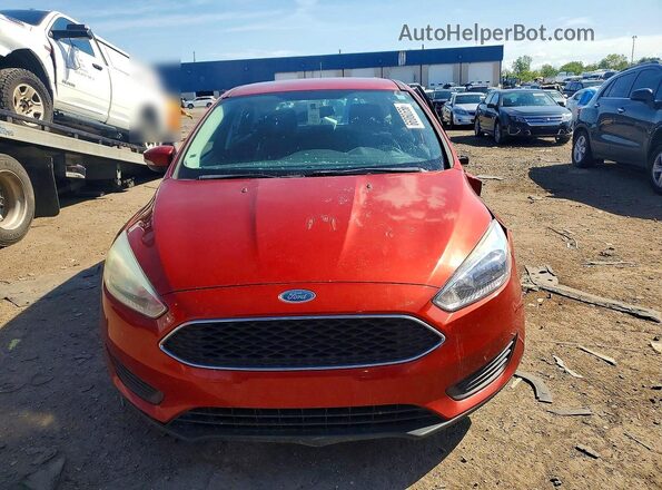 1FADP3K21JL302075 2018 FORD FOCUS Red წინა ხედი