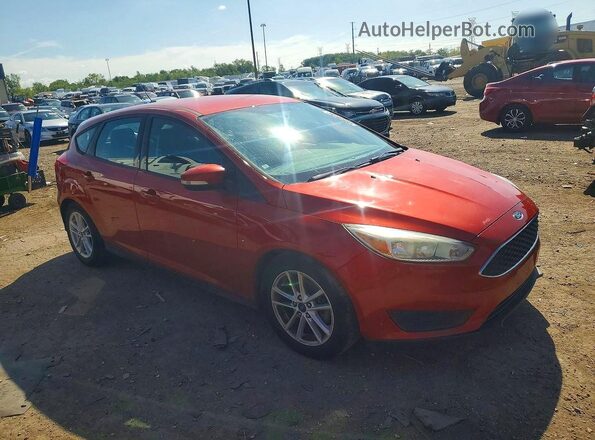 1FADP3K21JL302075 2018 FORD FOCUS Red წინა მარჯვენა