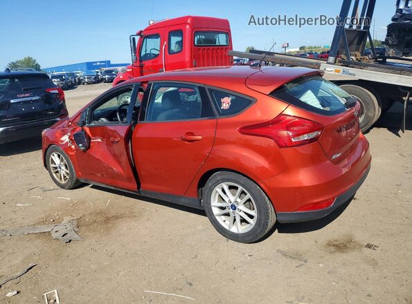 1FADP3K21JL302075 2018 FORD FOCUS Red უკანა მარცხენა