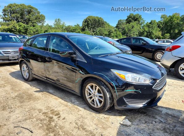 1FADP3K21JL313027 2018 FORD FOCUS Black Front right