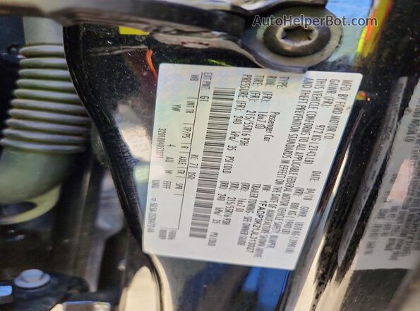 1FADP3K21JL313027 2018 FORD FOCUS Black Engine compartment view