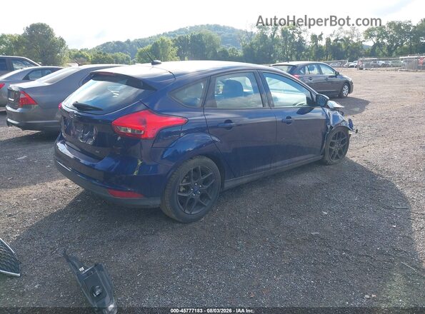 1FADP3K22GL254806 2016 FORD FOCUS Blue Trasero derecho