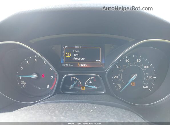 1FADP3K22GL254806 2016 FORD FOCUS Blue Vista de los asientos traseros