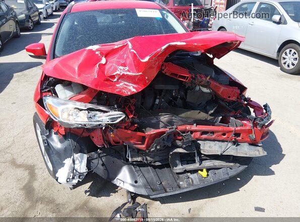 1FADP3K22GL272657 2016 FORD FOCUS Red Դիմացի տեսք