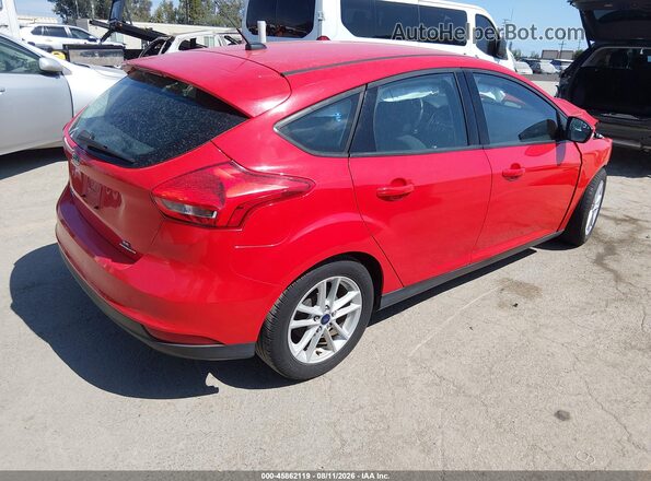 1FADP3K22GL272657 2016 FORD FOCUS Red Հետևի աջ