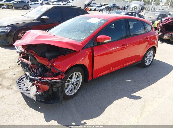 1FADP3K22GL272657 2016 FORD FOCUS Red Առջևի ձախ երեք քառորդ տեսարան