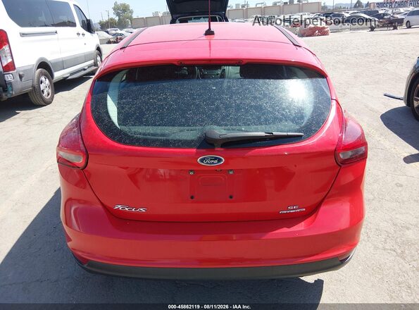 1FADP3K22GL272657 2016 FORD FOCUS Red 