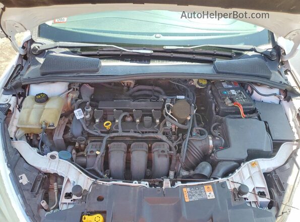 1FADP3K22GL291094 2016 FORD FOCUS Белый Вид задней части салона