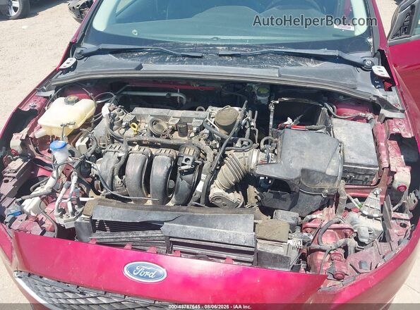 1FADP3K22GL299292 2016 FORD FOCUS Red Հետևի տեսք