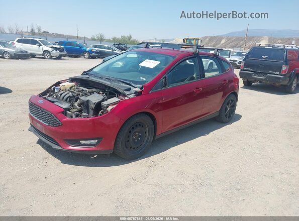 1FADP3K22GL299292 2016 FORD FOCUS Red Առջևի ձախ երեք քառորդ տեսարան