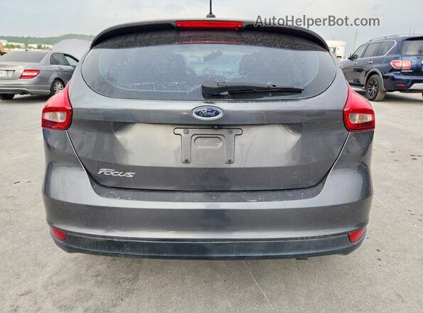 1FADP3K22HL246755 2017 FORD FOCUS Gray Rear view