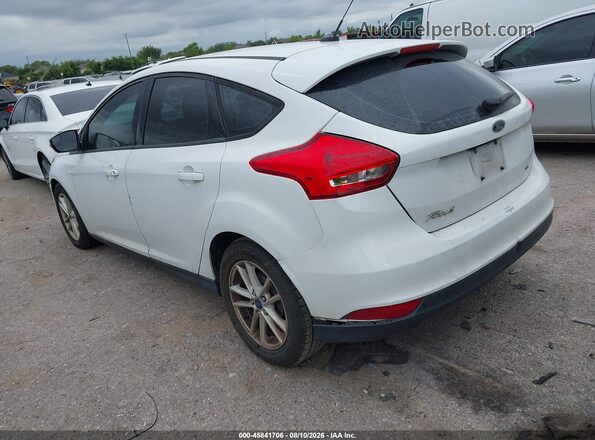 1FADP3K22HL285748 2017 FORD FOCUS White უკანა მარცხენა