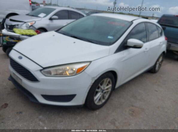 1FADP3K22HL285748 2017 FORD FOCUS White წინა მარცხენა ხედი სამი მეოთხედიდან
