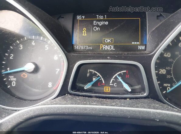 1FADP3K22HL285748 2017 FORD FOCUS White უკანა სავარძლების ხედი