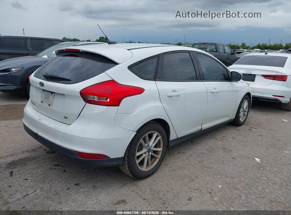 1FADP3K22HL285748 2017 FORD FOCUS White უკანა მარჯვენა