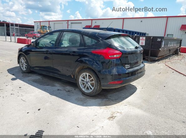 1FADP3K22HL323320 2017 FORD FOCUS Black უკანა მარცხენა