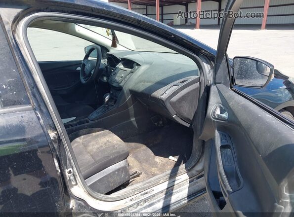 1FADP3K22HL323320 2017 FORD FOCUS Black წინა სალონის ხედი