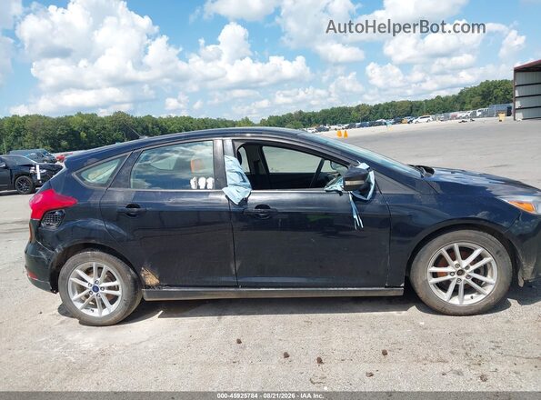 1FADP3K22HL323320 2017 FORD FOCUS Black წინა ხედი