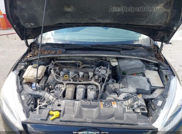 1FADP3K22HL323320 2017 FORD FOCUS Black უკანა ხედი