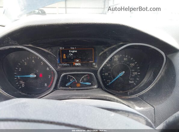 1FADP3K22HL323320 2017 FORD FOCUS Black უკანა სავარძლების ხედი