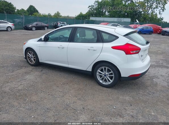 1FADP3K22JL276022 2018 FORD FOCUS White Trasero izquierdo