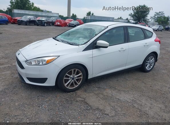 1FADP3K22JL276022 2018 FORD FOCUS White Vista tres cuartos delantera izquierda