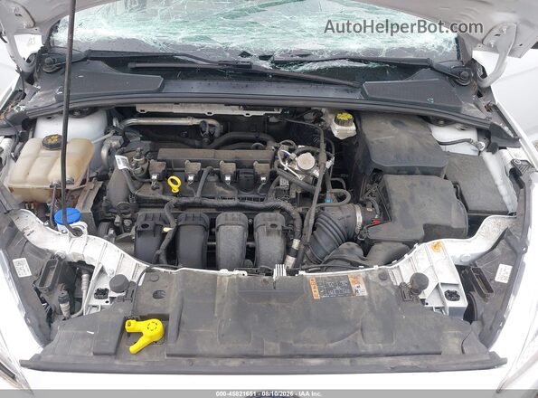 1FADP3K22JL276022 2018 FORD FOCUS White Vista trasera