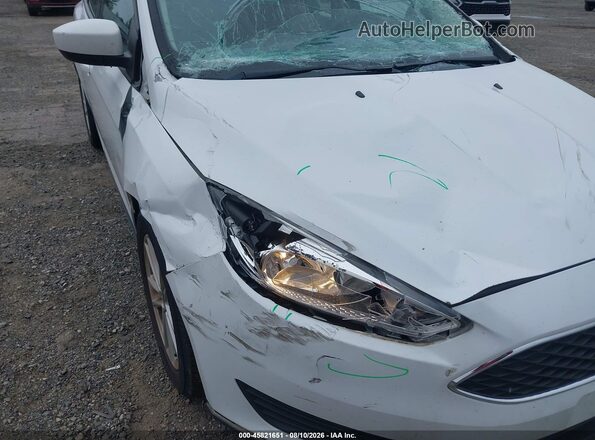 1FADP3K22JL276022 2018 FORD FOCUS White Vista frontal