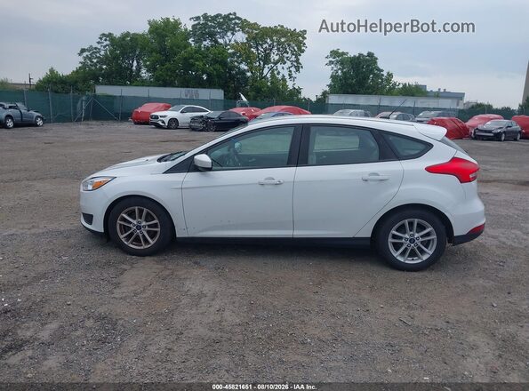 1FADP3K22JL276022 2018 FORD FOCUS White Vista interior trasera