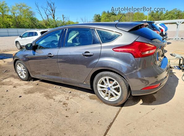 1FADP3K22JL300853 2018 FORD FOCUS Gray Trasero izquierdo