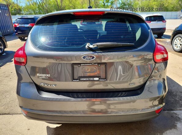1FADP3K22JL300853 2018 FORD FOCUS Gray Vista trasera