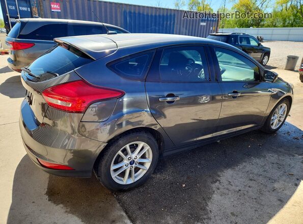 1FADP3K22JL300853 2018 FORD FOCUS Gray Trasero derecho