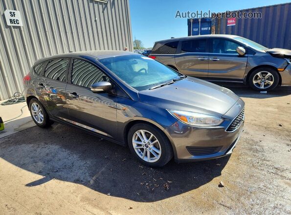 1FADP3K22JL300853 2018 FORD FOCUS Gray Delantero derecho