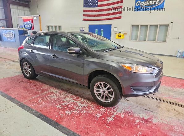 1FADP3K22JL301341 2018 FORD FOCUS Gray Передня права чверть