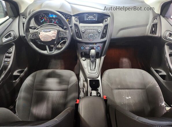 1FADP3K22JL301341 2018 FORD FOCUS Gray Вид панелі приладів