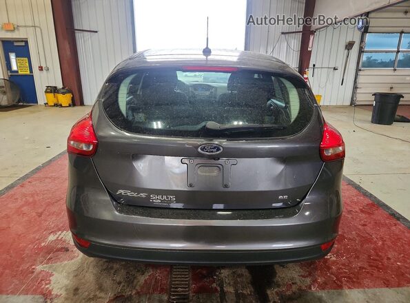 1FADP3K22JL301341 2018 FORD FOCUS Gray Вид ззаду