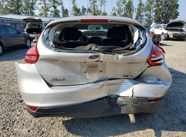1FADP3K22JL323162 2018 FORD FOCUS Silver უკანა ხედი