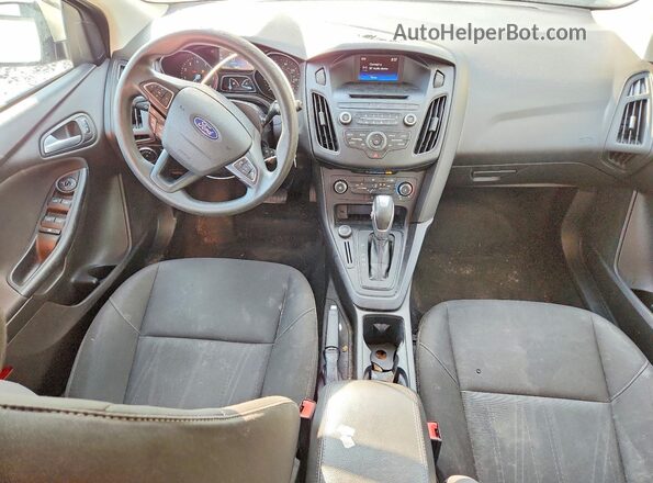 1FADP3K23GL226500 2016 FORD FOCUS Silver Dashboard view