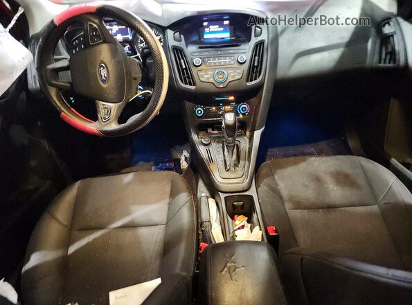1FADP3K23GL264003 2016 FORD FOCUS Red Вид панелі приладів