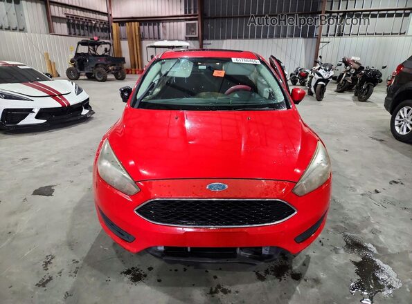 1FADP3K23GL264003 2016 FORD FOCUS Red Вид спереду