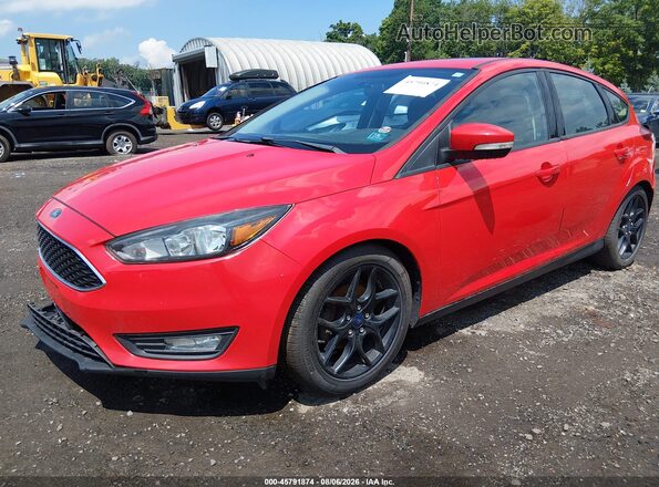 1FADP3K23GL307562 2016 FORD FOCUS Red Front left