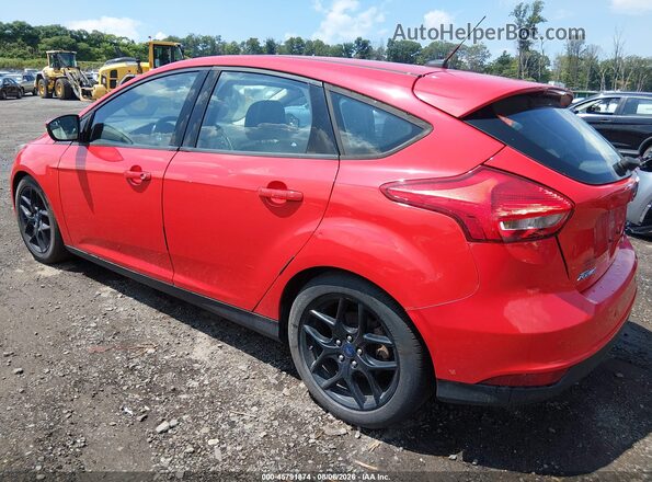 1FADP3K23GL307562 2016 FORD FOCUS Red Rear left